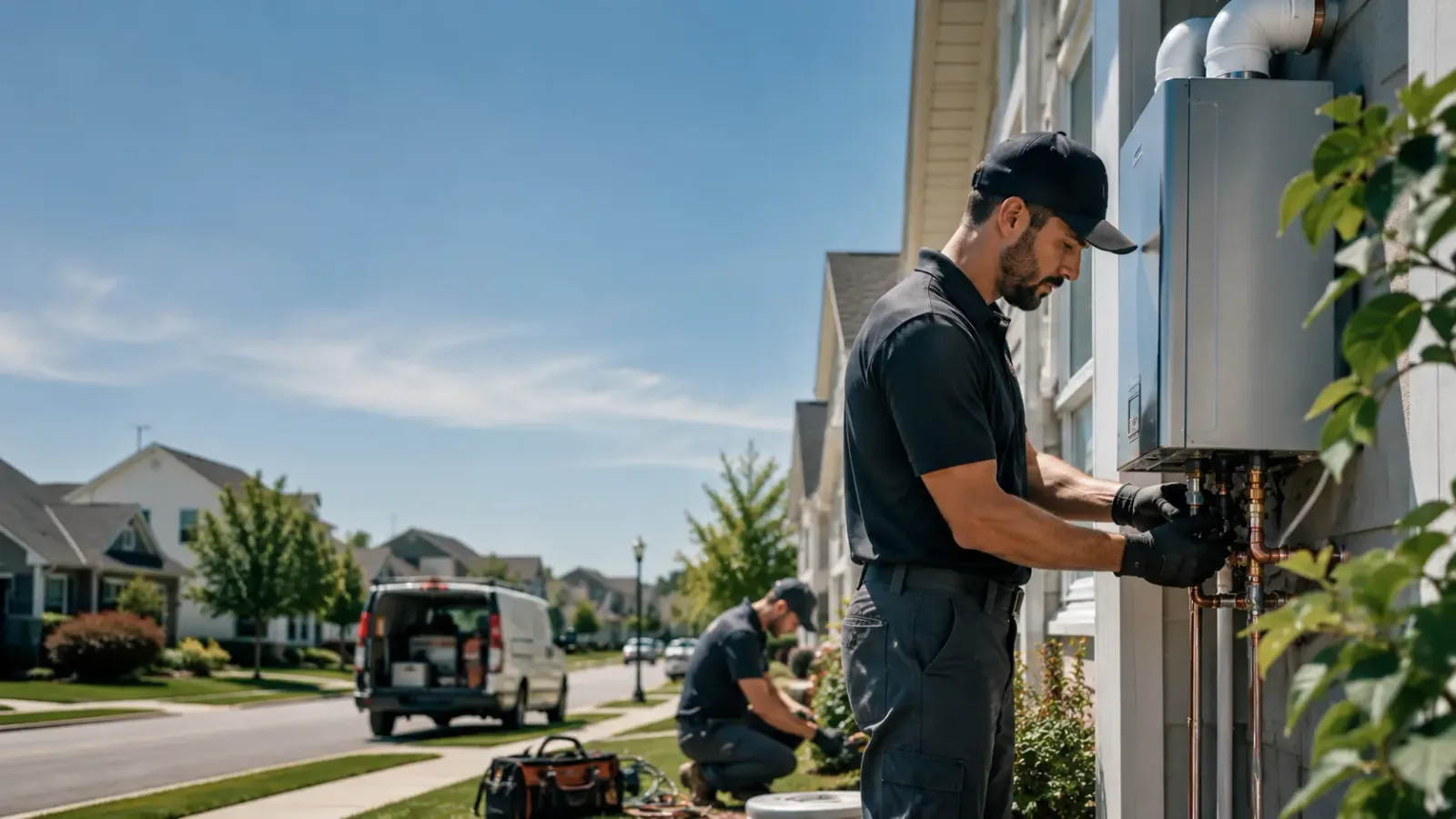 Tankless Water Heater Installation in Delight, AR
